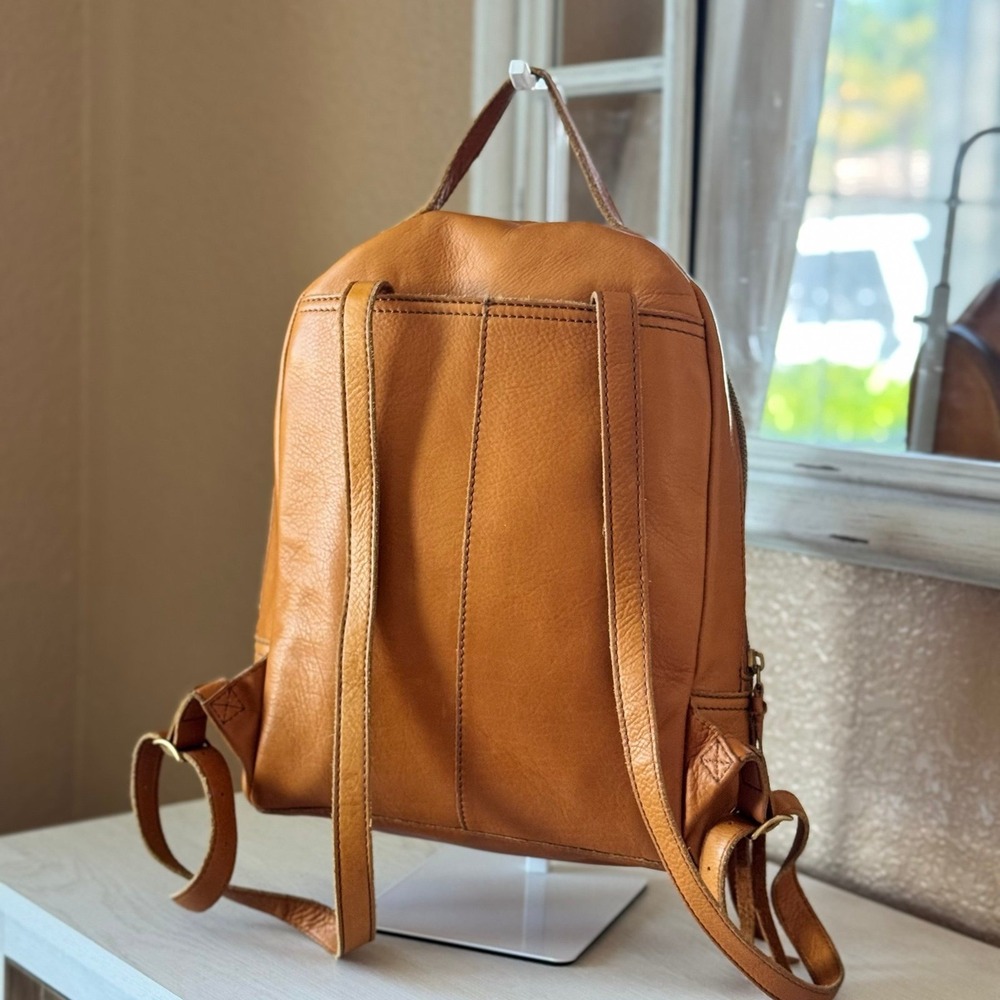 MARGOT NEW YORK kimmie backpack cognac - Picture 3 of 12